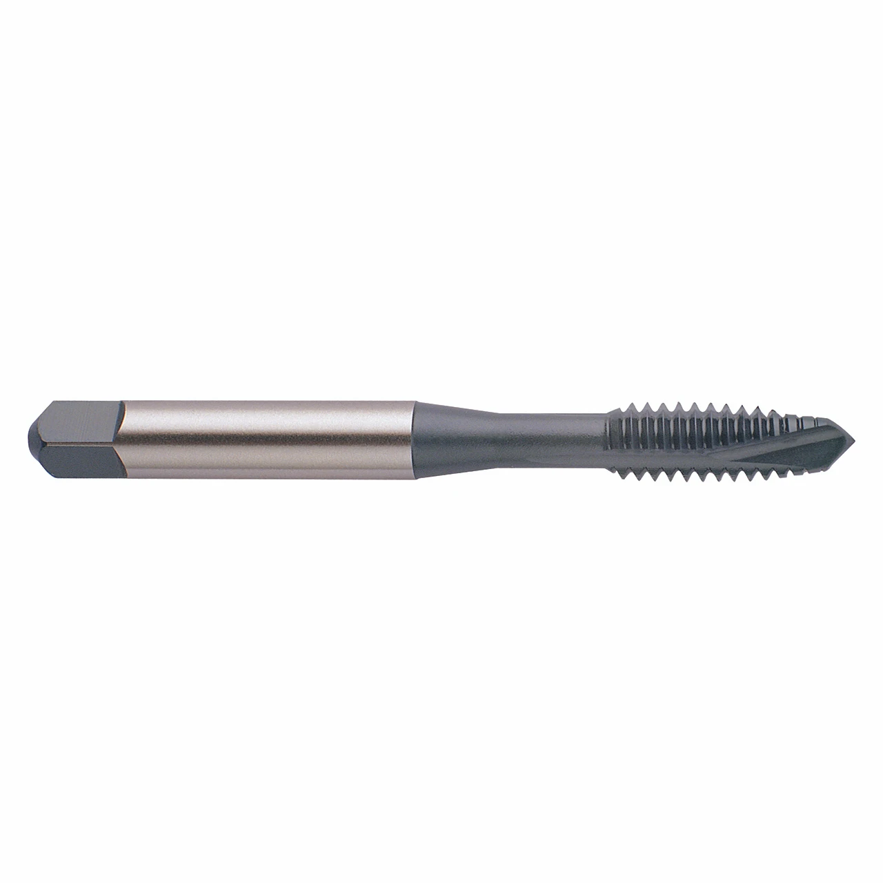 YG1 J3245 | UNC #6 - 32 Size x 10.49mm Thread Length x 3.58mm Shank x 50.80mm OAL H5 Plug Chamfer Type 3 Flute Oxide Coated HSSE-V3 J3 Spiral Point Tap