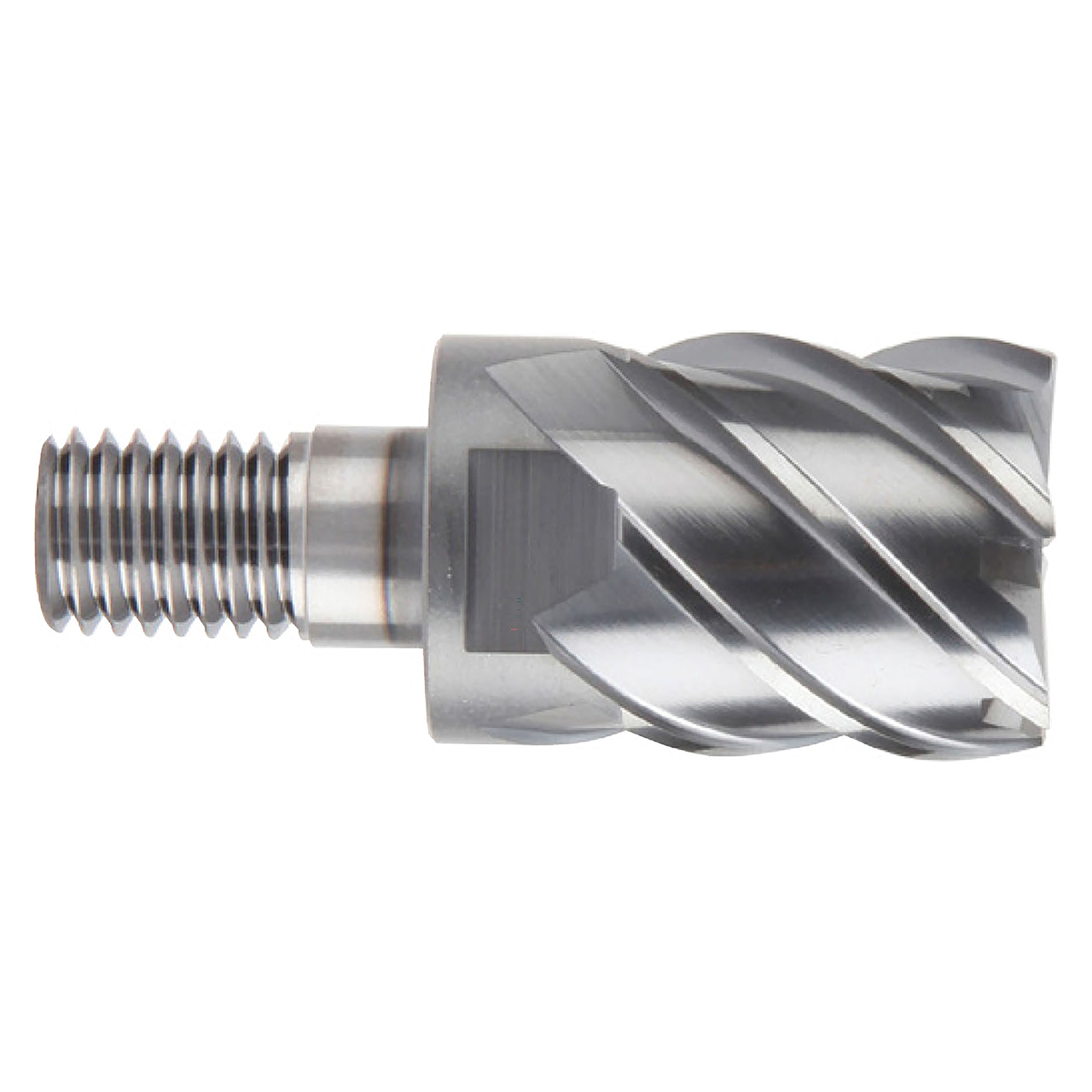 YG1 XGMF29024 | 3/8" Diameter x 3/8" Shank x 3/8" LOC x 0.689" LBS x 45 Degree Helix Angle 6 Flute Carbide XGMF29 Square End Mill Head