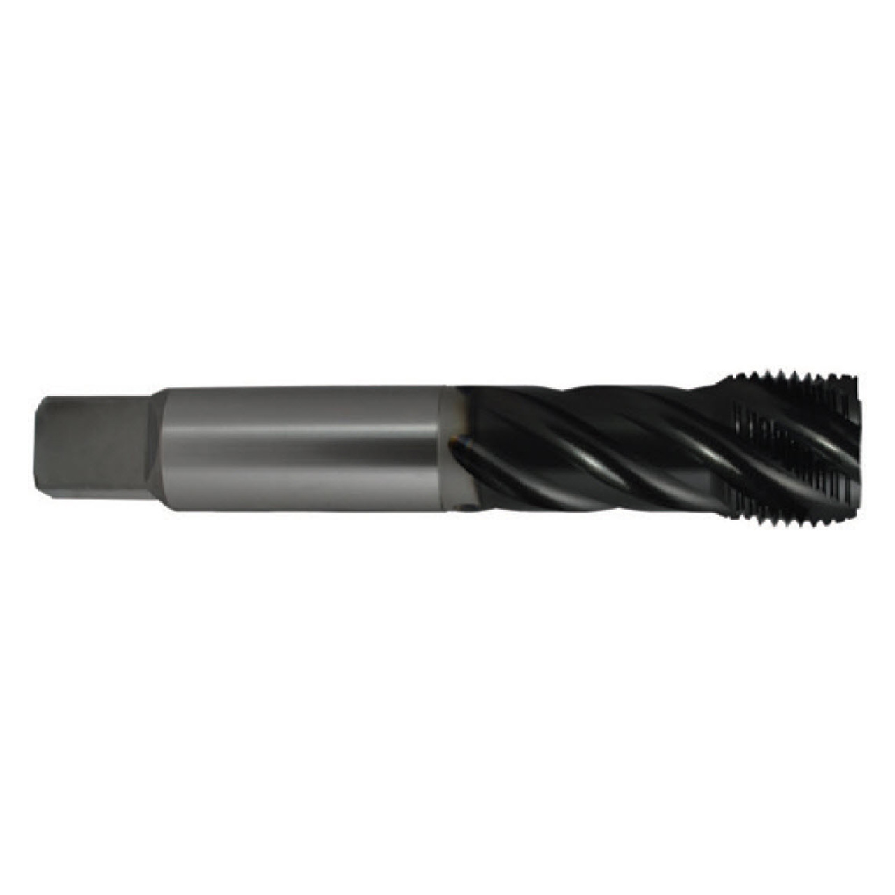 YG1 BG872H | 1-1/4"-8 Thread x 1.2500" Diameter x 1.0210" Shank x 7.0866" OAL 4 Flute Hardslick Coated HSSE-V3 UN 2B Class Spiral Flute Modified Bottom Tap