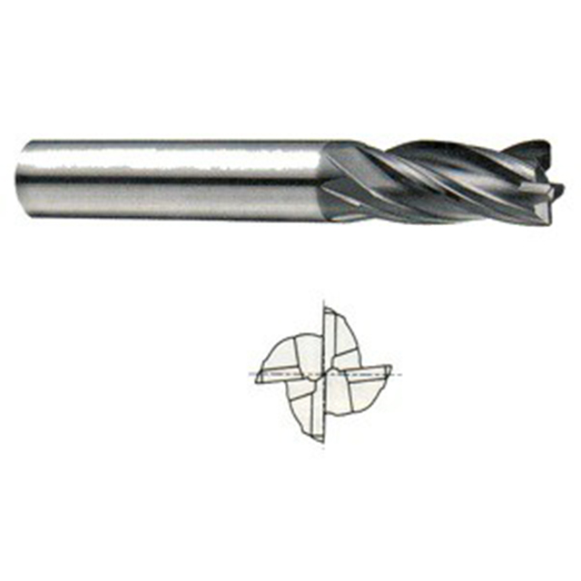 YG1 EMD46036 | 0.5625" Diameter x 0.5625" Shank x 1.1250" LOC x 3.5000" OAL 4 Flute AlTiN Coated Carbide Square End Mill