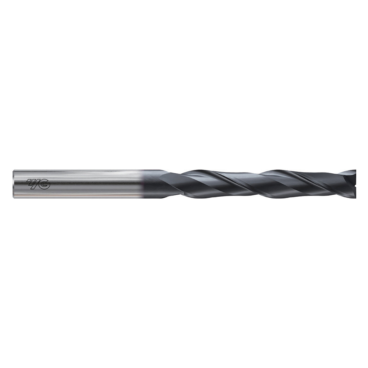 YG1 E5H83018 | 9/32" Diameter x 5/16" Shank x 1/2" LOC x 2" OAL x 30 Degree Helix Angle 4 Flute Bright Coated Carbide E5H83 Stub Length Square End Mill