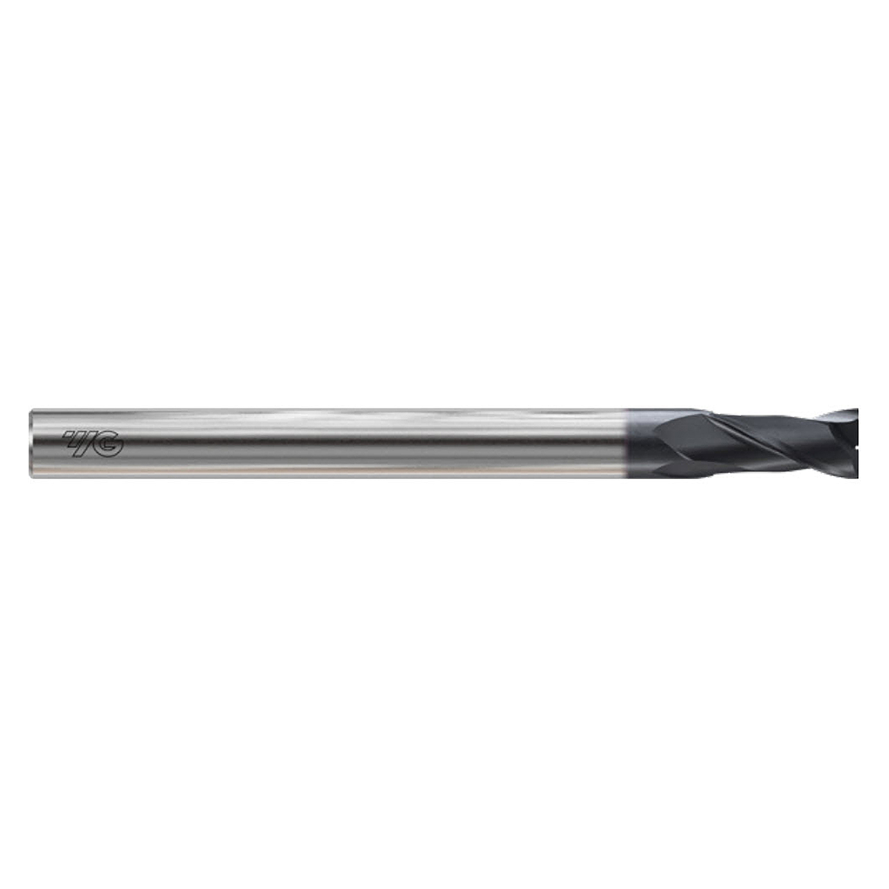 YG1 E5H86050 | 5.00mm Diameter x 5.00mm Shank x 16.00mm LOC x 51.00mm OAL x 30 Degree Helix Angle 2 Flute Bright Coated Carbide E5H86 Square End Mill