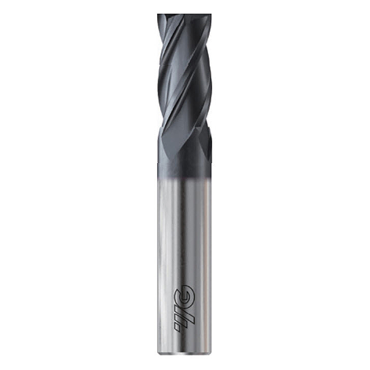 YG1 E5H89050 | 5.00mm Diameter x 5.00mm Shank x 16.00mm LOC x 51.00mm OAL x 30 Degree Helix Angle 4 Flute Bright Coated Carbide E5H89 Square End Mill