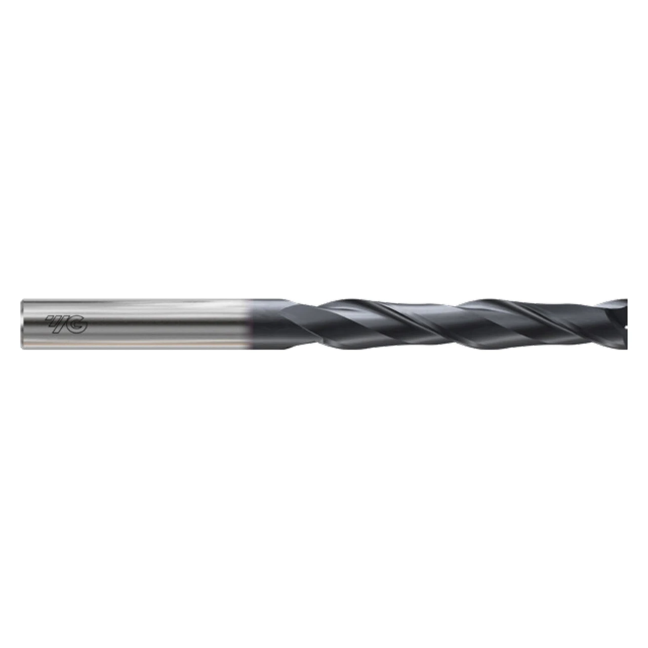 YG1 G9H93008N | 1/8" Diameter x 1/8" Shank x 1" LOC x 3" OAL x 30 Degree Helix Angle 2 Flute X-Coated Carbide G9H93 Stub Length Square End Mill