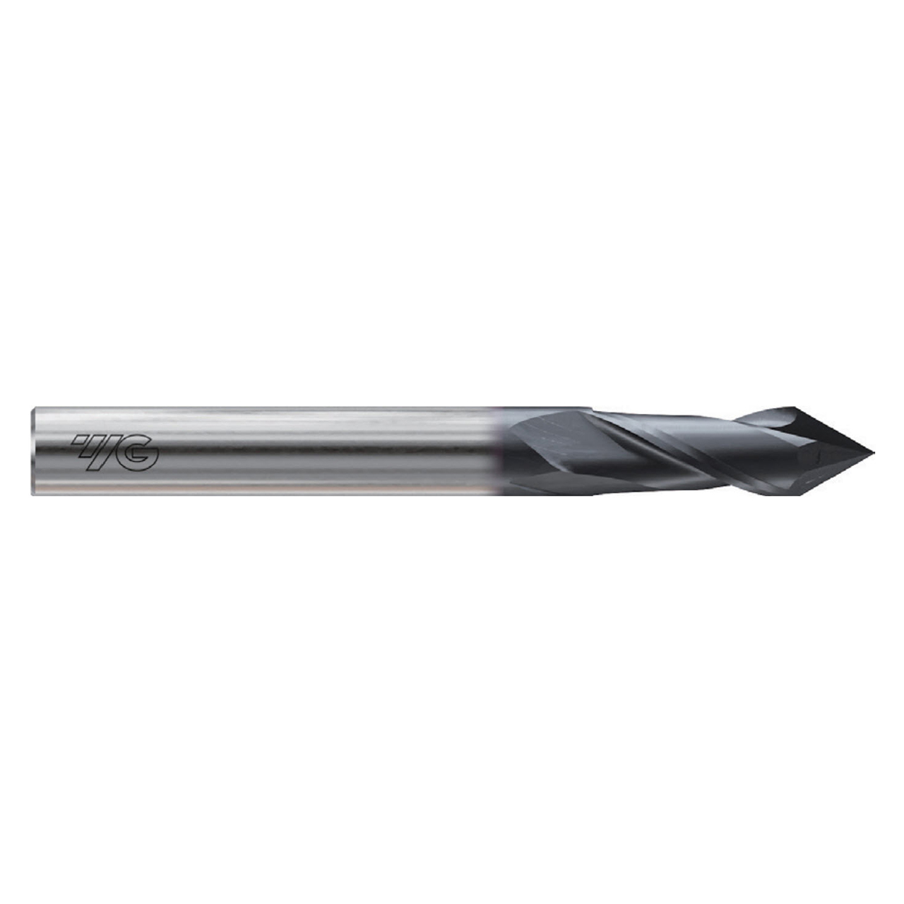 YG1 G9I31016N | 1/4" Diameter x 1/4" Shank x 3/4" LOC x 2-1/2" OAL x 30 Degree Helix Angle 2 Flute X-Coated Carbide G9I31 Drill Mill