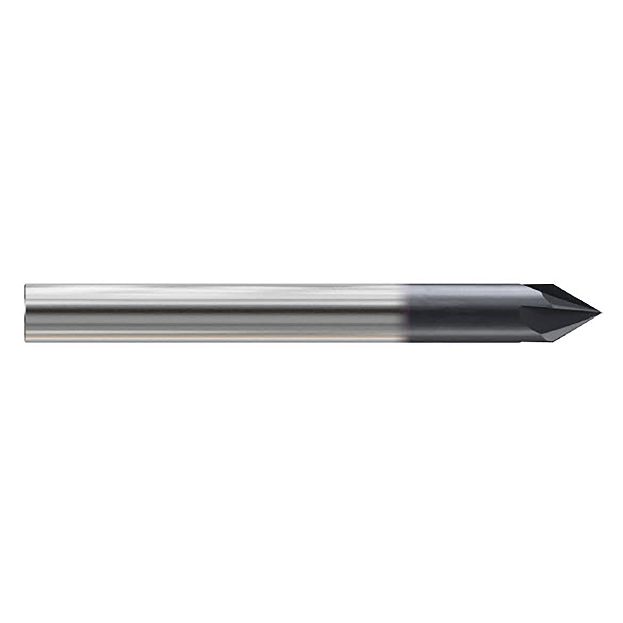 YG1 G9I55024N | 0.3750" Diameter x 0.3750" Shank x 0.3250" LOC x 2.5000" OAL 4 Flute X-Coated Carbide Chamfer Mill