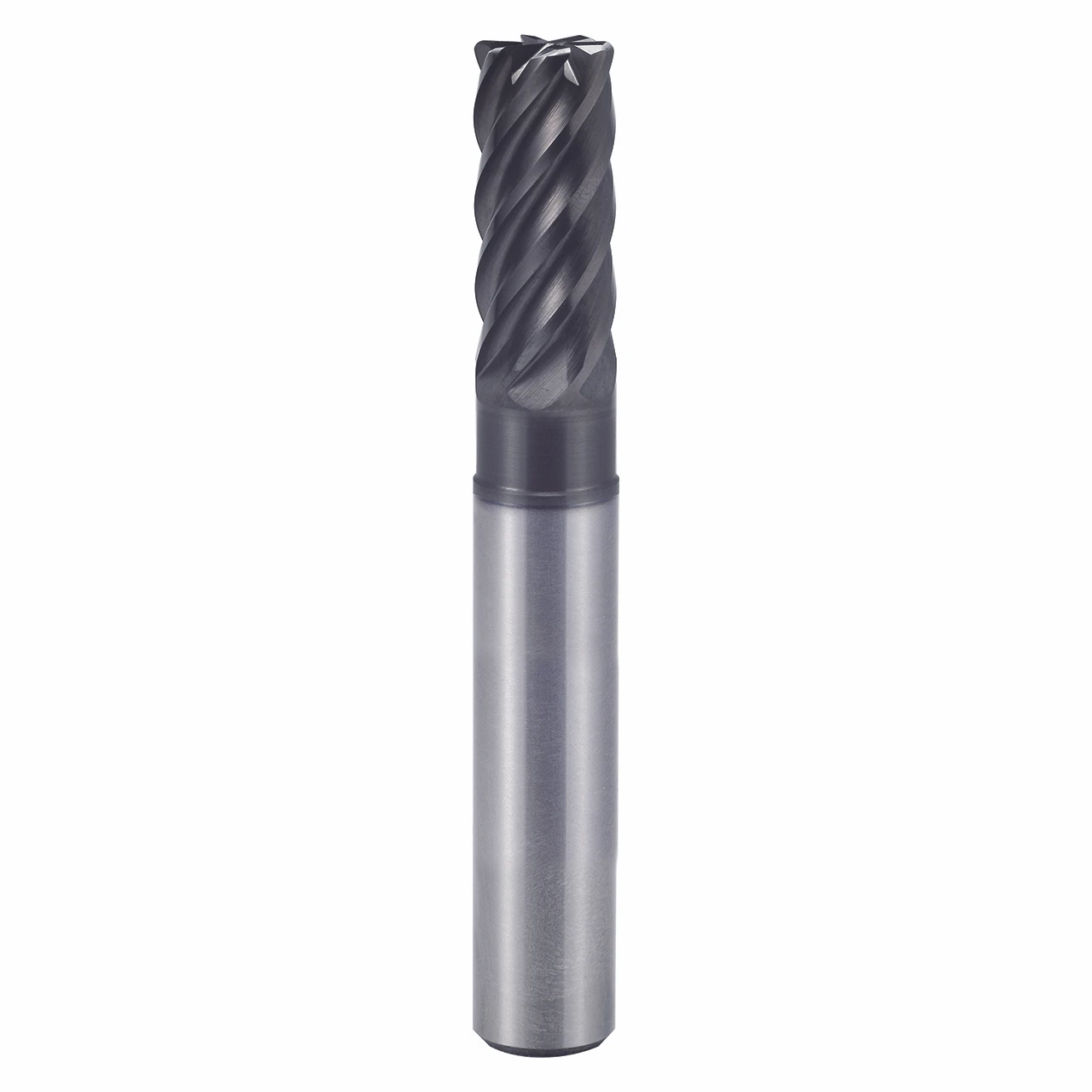 YG1 UGMH09016 | 0.2500" Diameter x 0.2500" Shank x 0.3750" LOC x 4.0000" OAL x 0.0300" Radius 6 Flute Y-Coated Carbide Corner Radius End Mill