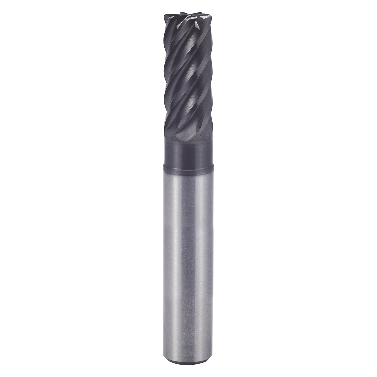 YG1 UGMH09996 | 1" Diameter x 1" Shank x 1-1/4" LOC x 5-1/4" LBS x 8" OAL x 0.125" Radius x 45 Degree Helix Angle 6 Flute Y-Coated Carbide UGMH09 Corner Radius End Mill