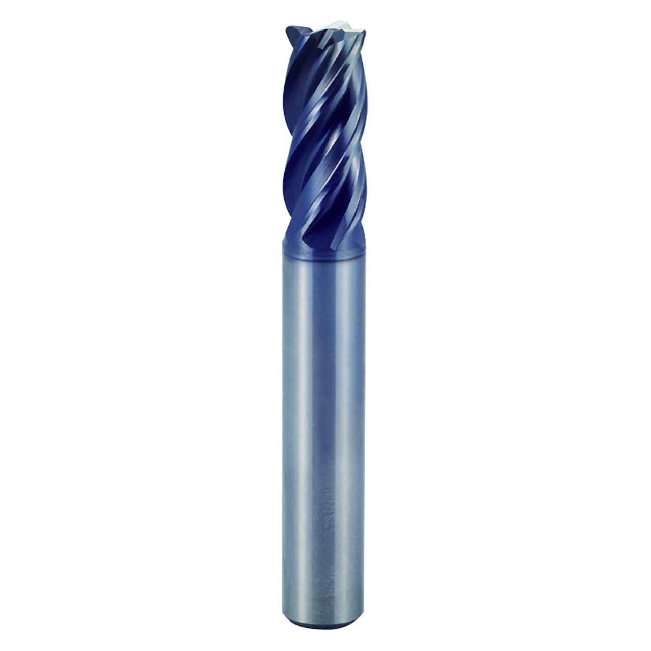 YG1 UGMF70908 | 0.2500" Diameter x 0.2500" Shank x 0.7500" LOC x 2.5000" OAL x 0.0150" Radius 4 Flute Y-Coated Carbide Corner Radius End Mill