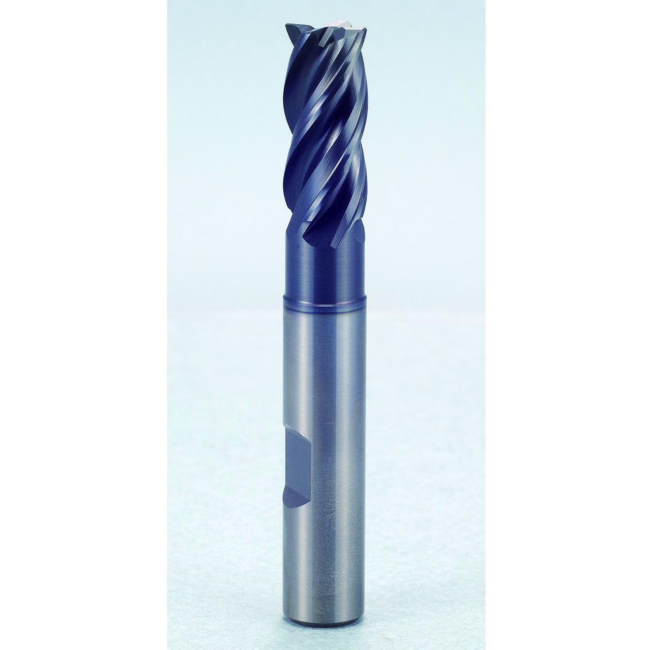 YG1 GMF61911 | 8.00mm Diameter x 8.00mm Shank x 12.00mm LOC x 46.00mm LBS x 90.00mm OAL x 35/37 Degree Helix Angle 4 Flute Y-Coated Carbide GMF61 Corner Chamfer End Mill