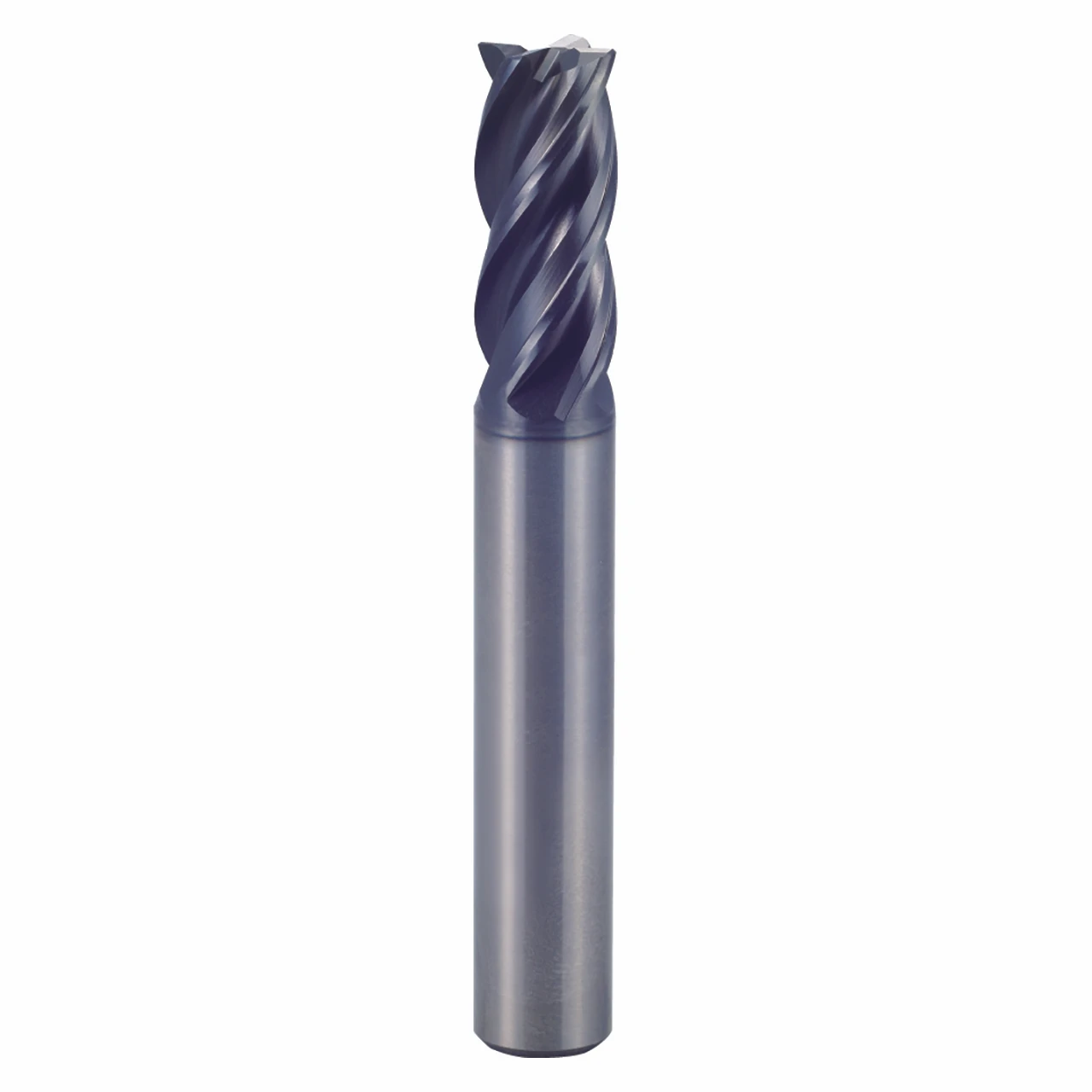 YG1 GMF58100 | 0.3937" Diameter x 0.3937" Shank x 0.8661" LOC x 2.8346" OAL x 0.0197" Radius 4 Flute Y-Coated Carbide Corner Radius End Mill