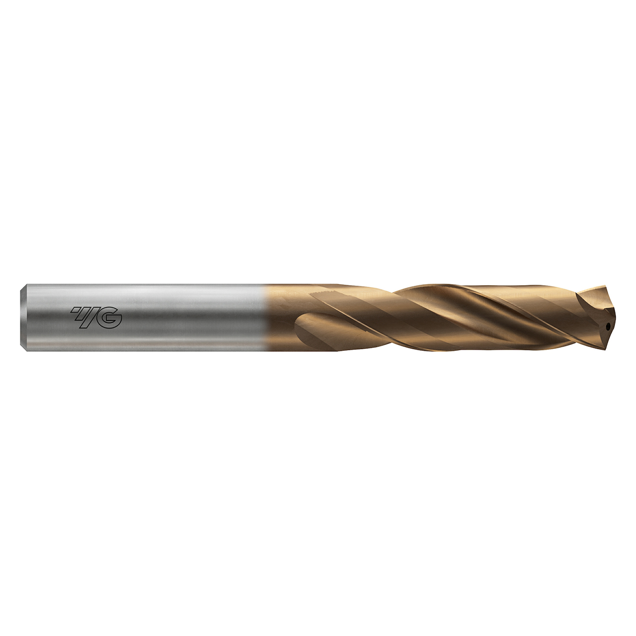 YG1 DGN506172 | 0.6772" Diameter x 0.7087" Shank x 4.8425" OAL 3XD Length 140 Degree Point Angle 2 Flute Z-Coated Carbide Coolant Fed Drill