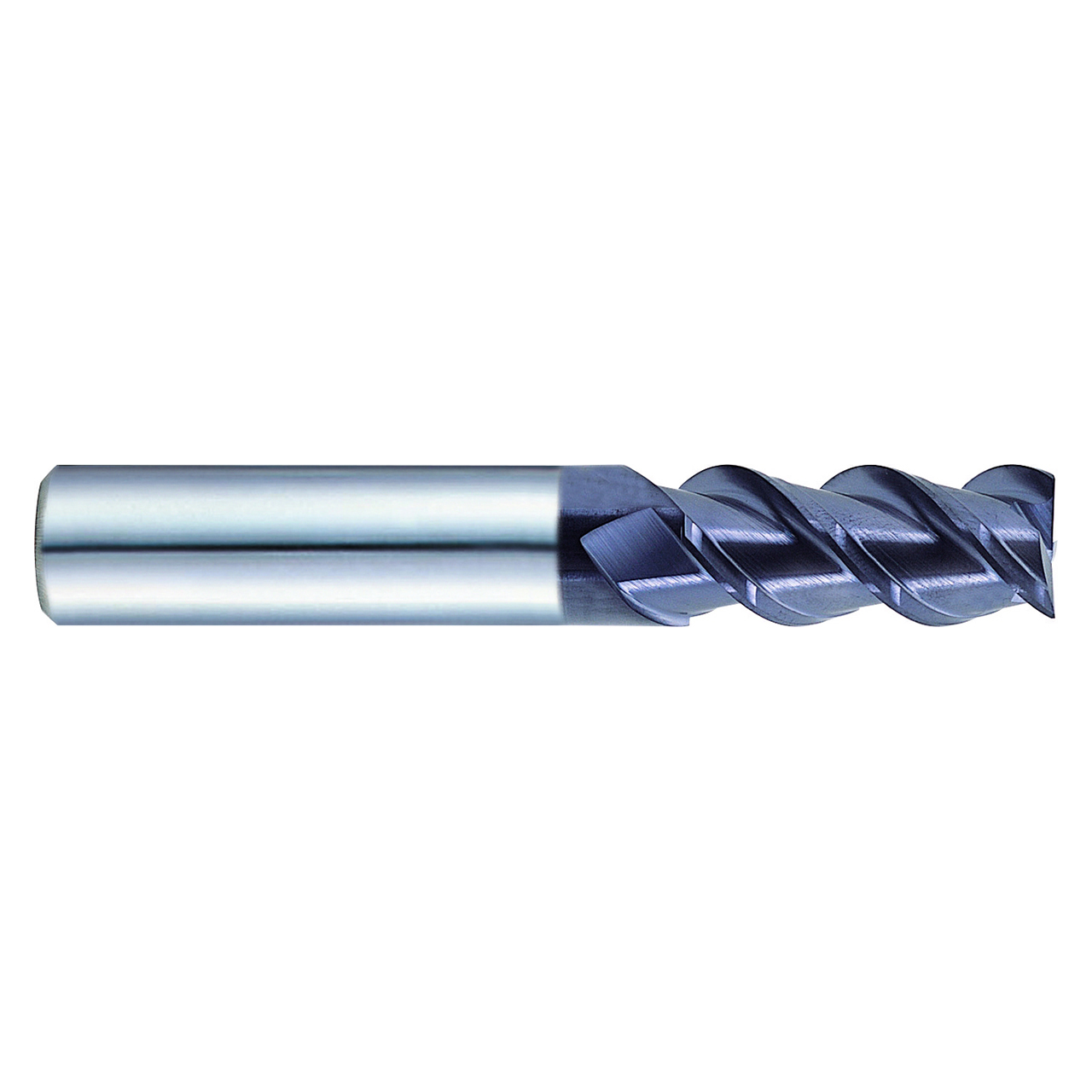 YG1 EH830180 | 18.00mm Diameter x 18.00mm Shank x 32.00mm LOC x 90.00mm OAL x 50 Degree Helix Angle 3 Flute TiAlN Coated Carbide EH830 Square End Mill