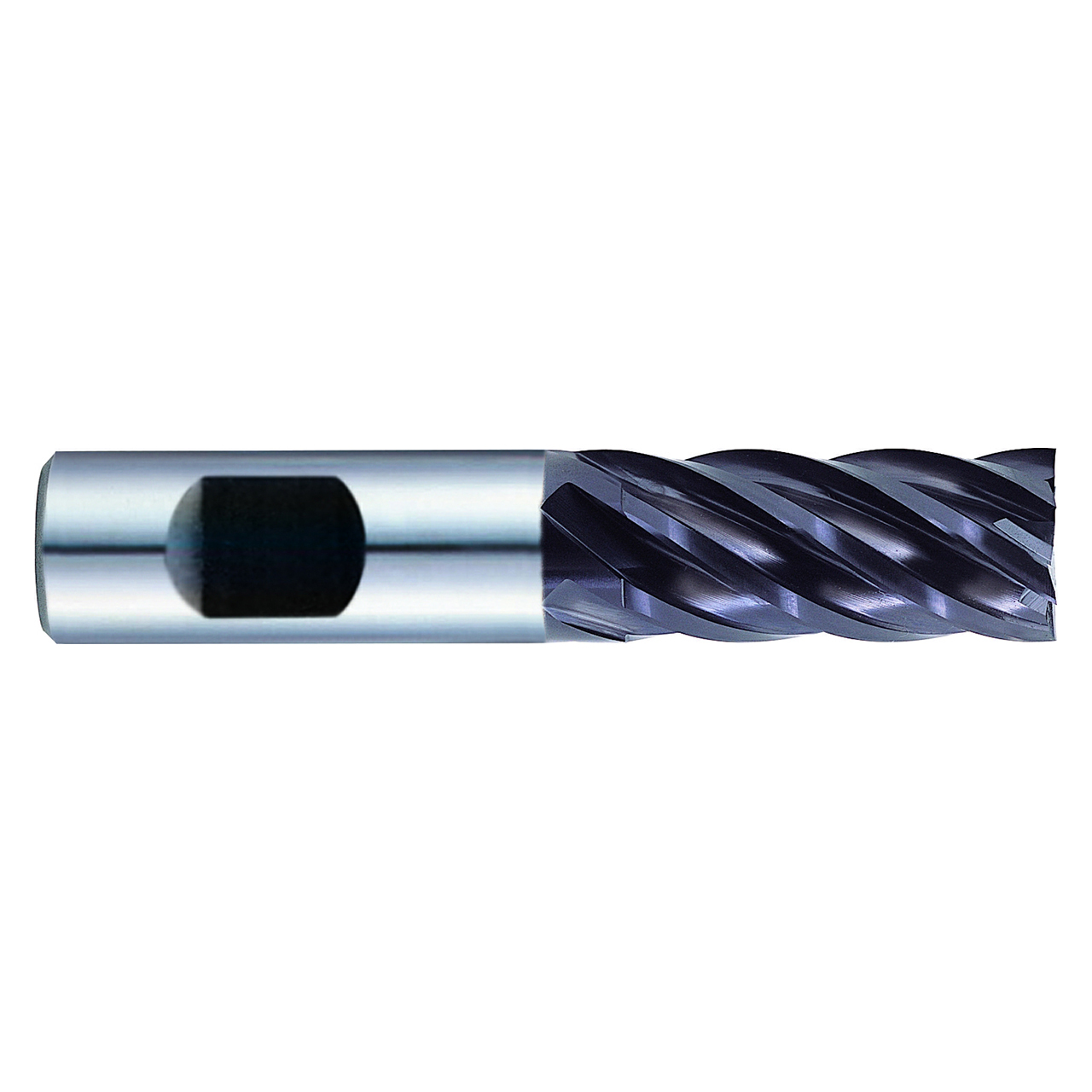 YG1 EE515040 | 4.00mm Diameter x 6.00mm Shank x 11.00mm LOC x 55.00mm OAL x 30 Degree Helix Angle 4 Flute TiAlN Coated Premium HSS-PM EE515 Square End Mill