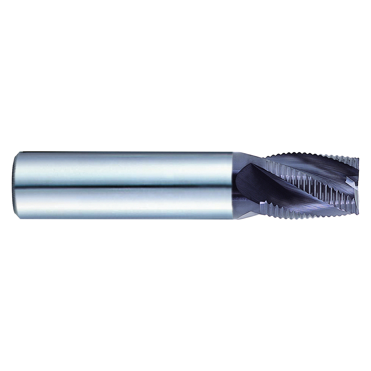 YG1 EH852200 | 0.7874" Diameter x 0.7874" Shank x 3.6220" OAL 4 Flute TiAlN Coated Carbide Roughing End Mill