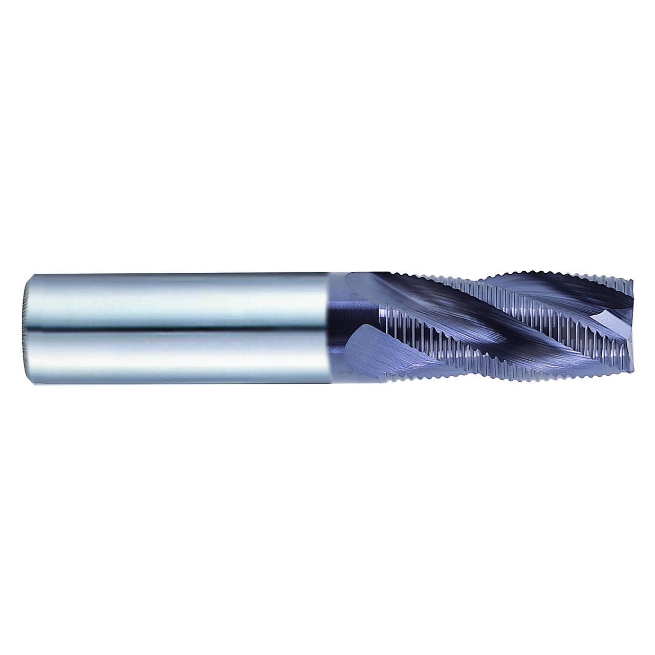 YG1 EH831160 | 16.00mm Diameter x 16.00mm Shank x 32.00mm LOC x 92.00mm OAL x 30 Degree Helix Angle 4 Flute TiAlN Coated Carbide EH831 Roughing End Mill
