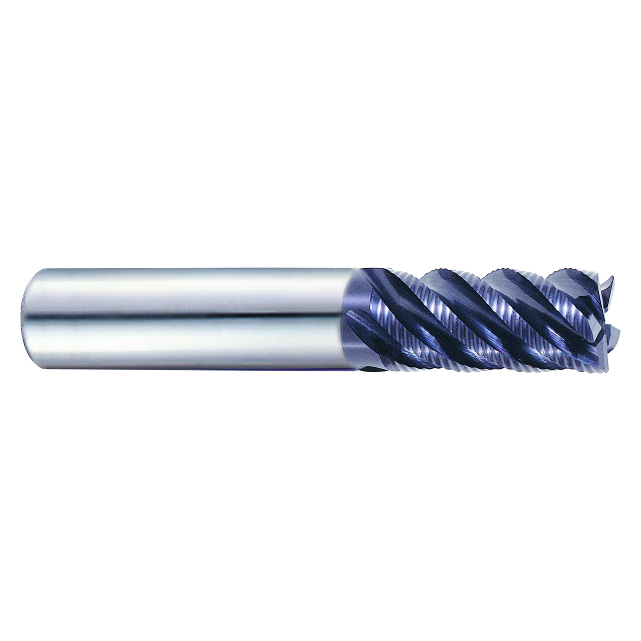 YG1 EH919160 | 0.6299" Diameter x 0.6299" Shank x 3.6220" OAL 5 Flute TiAlN Coated Carbide Roughing End Mill