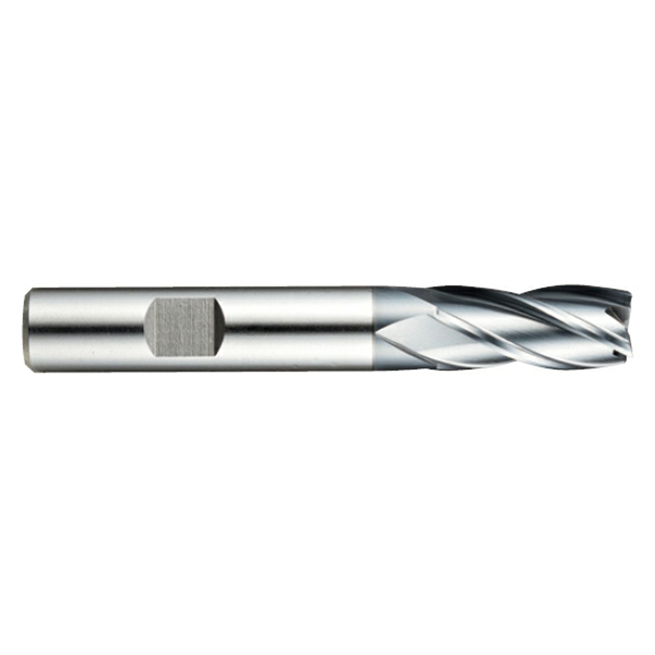 YG1 GYG66040 | 5/8" Diameter x 5/8" Shank x 1-5/8" LOC x 3-3/4" OAL 4 Flute ALCrN Coated PM60 GYG66 Square End Mill