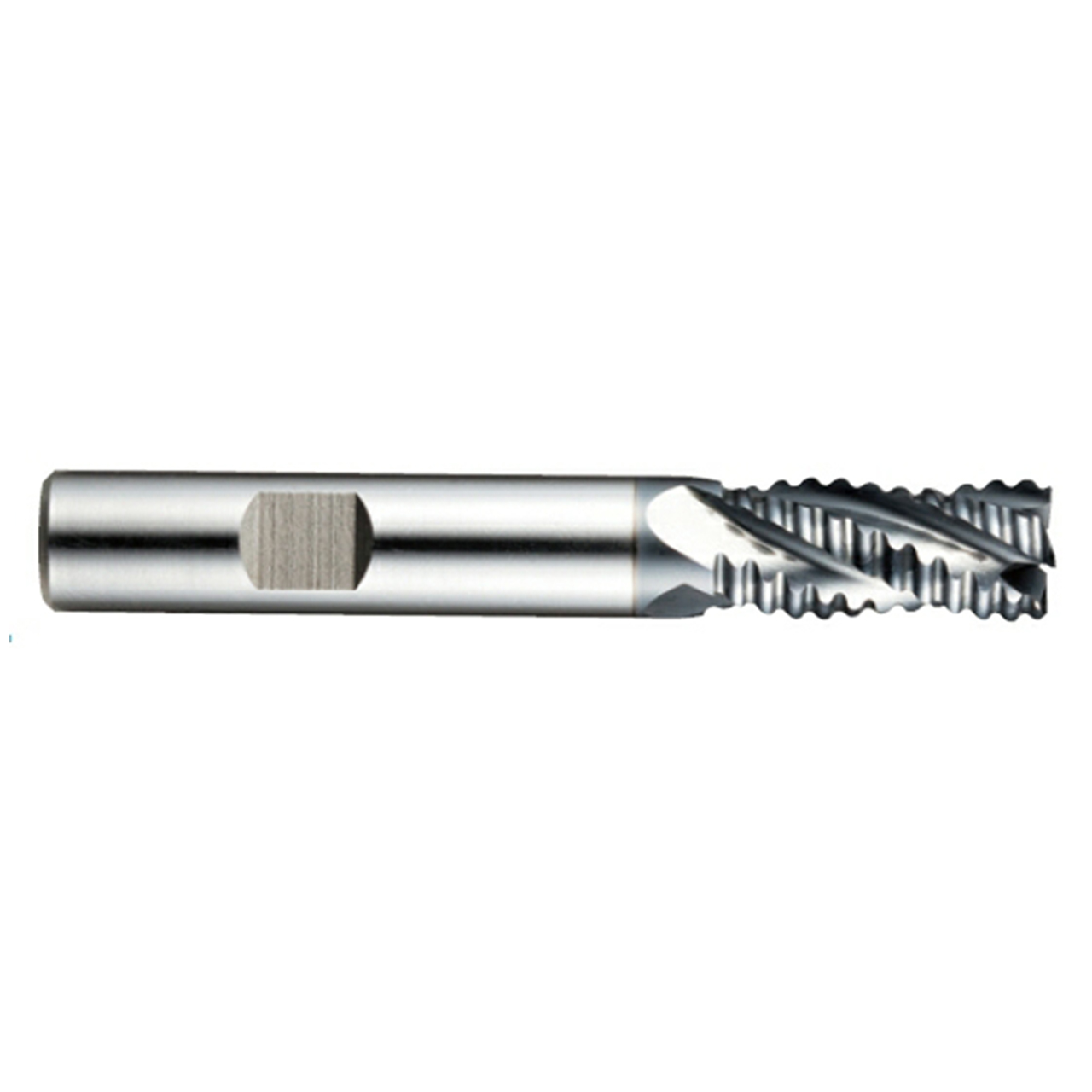 YG1 GYG70020 | 0.3125" Diameter x 0.3750" Shank x 0.7500" LOC x 2.5000" OAL 3 Flute ALCrN Coated PM60 Roughing End Mill