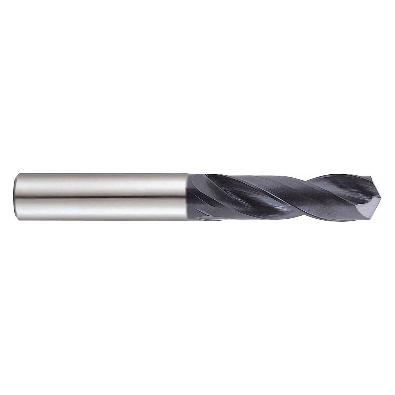 YG1 DH404043 | 4.30mm Size x 4.30mm Shank x 24.00mm LOC x 58.00mm OAL x 140 Degree Point Angle 2 Flute TiAlN Coated Carbide DH404 Dream Drill Bit