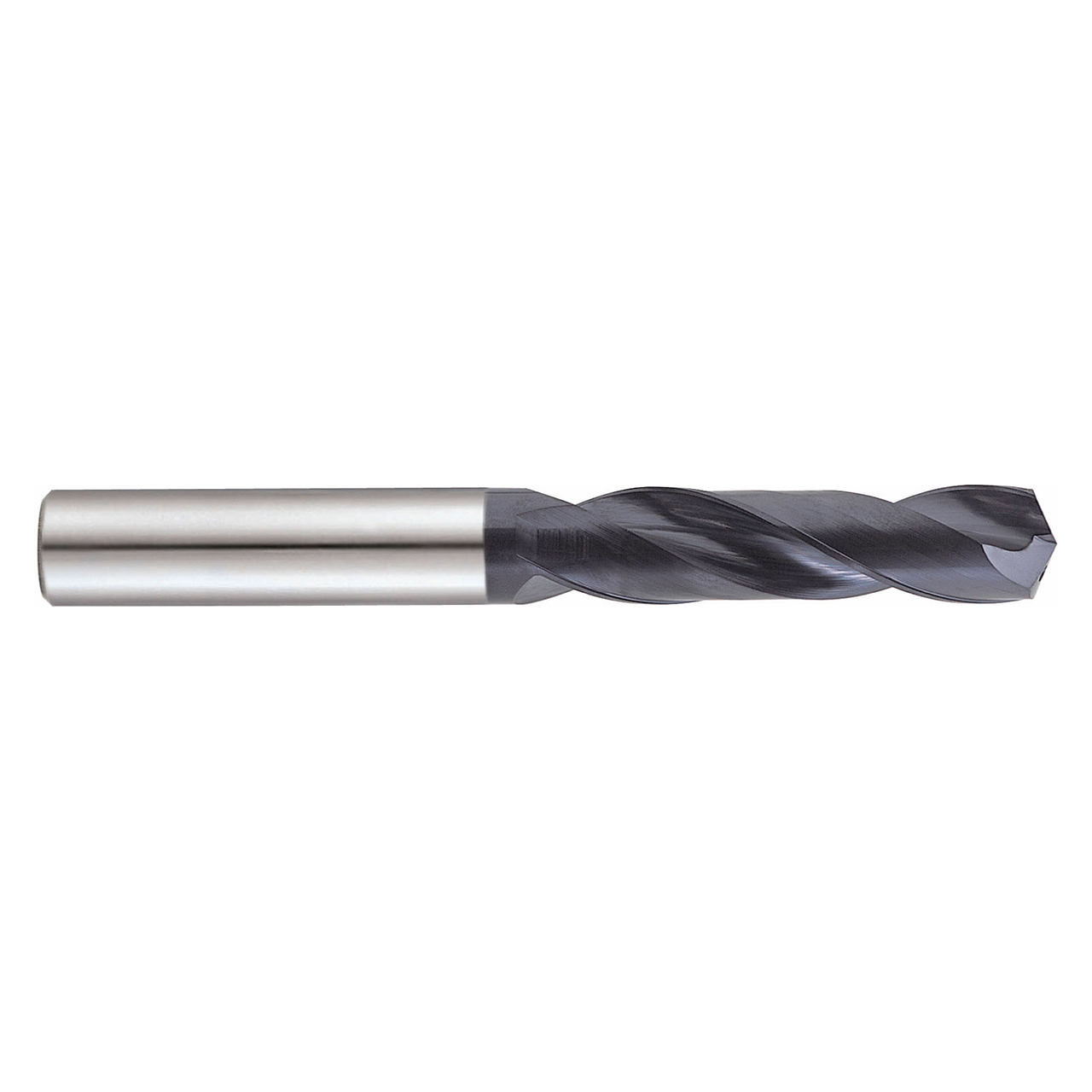 YG1 DH406130 | 13.00mm Size x 14.00mm Shank x 60.00mm LOC x 107.00mm OAL x 140 Degree Point Angle 2 Flute TiAlN Coated Carbide DH406 Dream Drill Bit