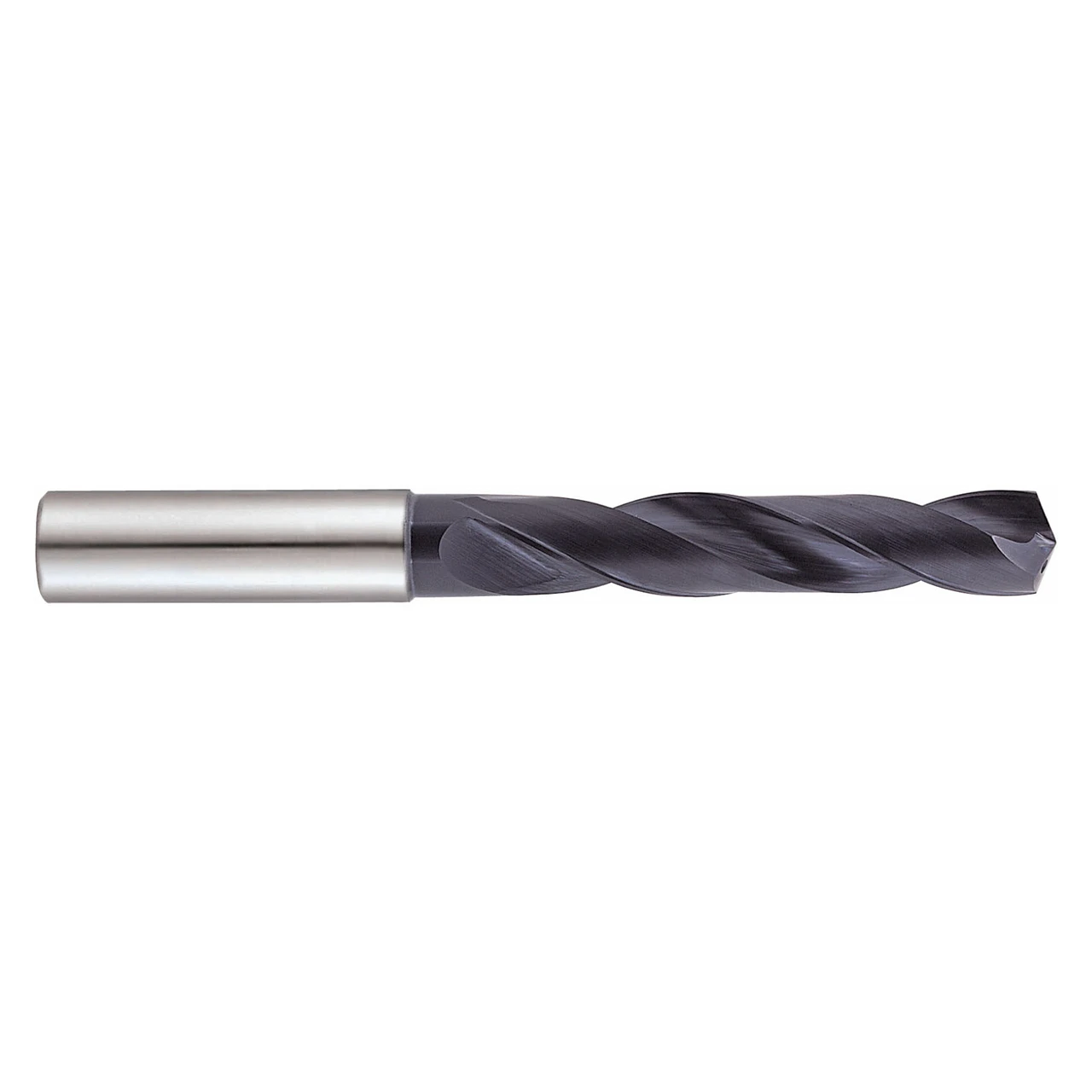 YG1 DH408121 | 12.10mm Size x 14.00mm Shank x 77.00mm LOC x 124.00mm OAL x 140 Degree Point Angle 2 Flute TiAlN Coated Carbide DH408 Dream Drill Bit