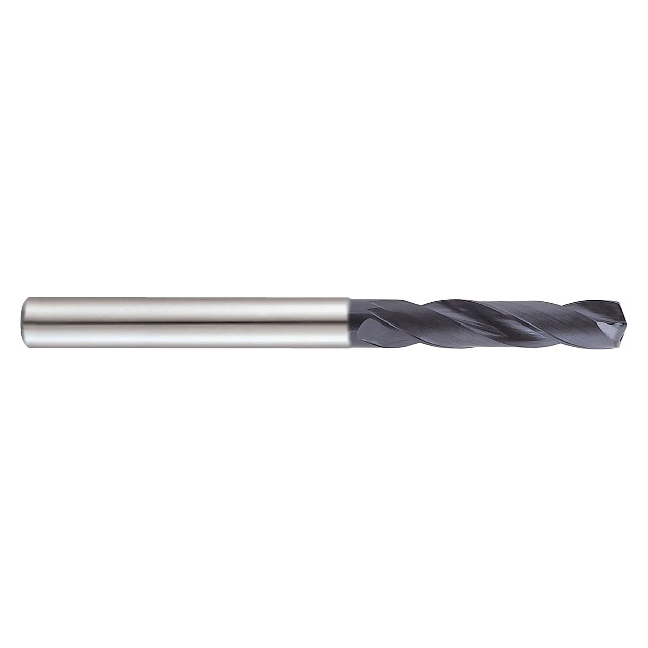 YG1 DH711206 | F Size x 7.94mm Shank x 32.49mm LOC x 88.01mm OAL x 140 Degree Point Angle 2 Flute TiAlN Coated Carbide DH711 Dream Drill Bit