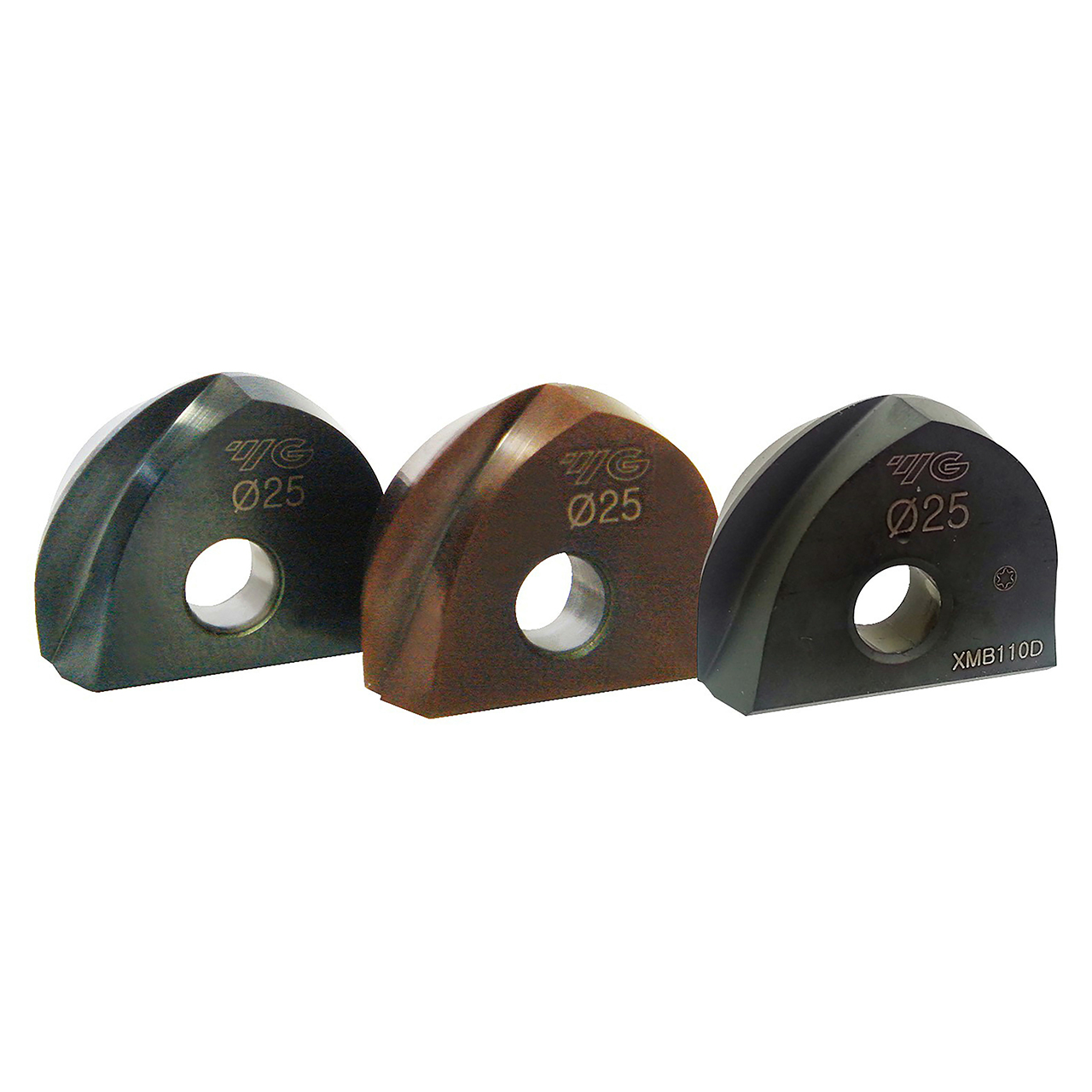 YG1 XB1D032 | 1/2" Diameter x 1/8" Thickness x 1/4" Ball Radius x 7/16" Insert Height DLC Coated Carbide I-Xmill Ball Insert