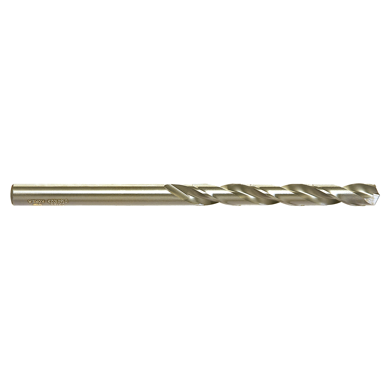 YG1 DL602123 | W Diameter x 0.386" Shank x 3-3/4" Flute x 6" OAL x 135 Degree Point Angle 2 Flute Bright Coated HSS Co5 DL602 Aircraft Extension Drill