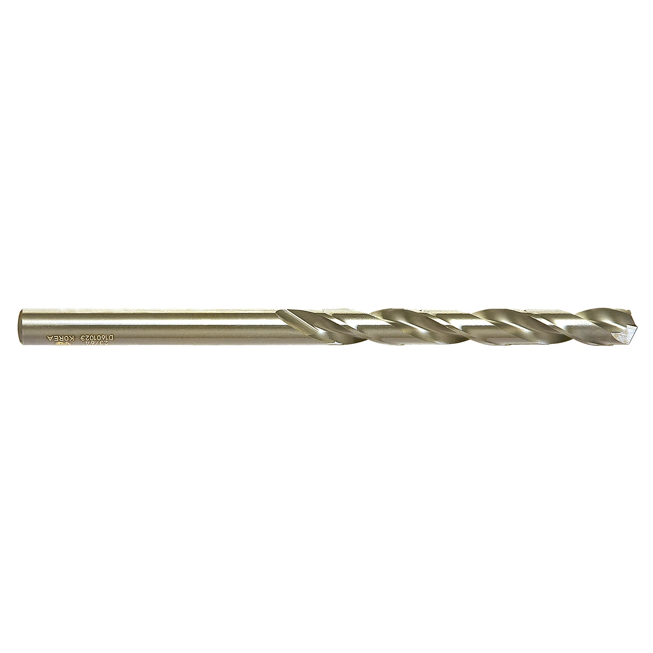 YG1 DL605121 | 0.3680" Diameter x 0.3680" Shank x 12.0000" OAL 2 Flute Bright Coated HSS Co5 Aircraft Extension Drill