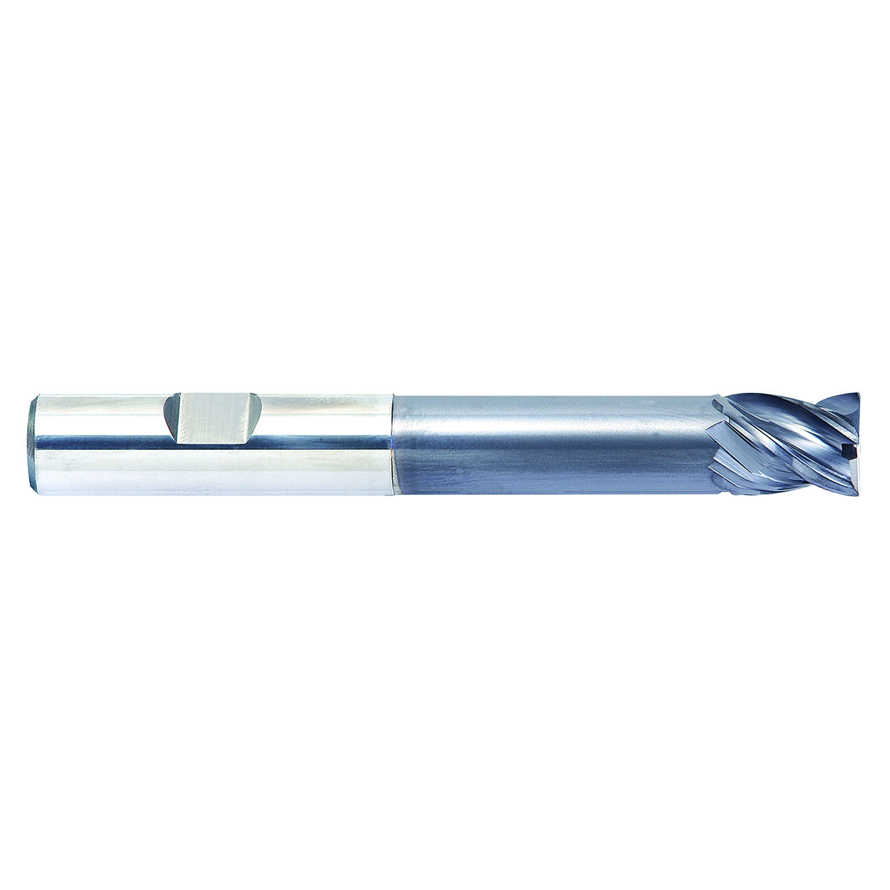 YG1 EMB20642 | 1" Diameter x 1" Shank x 1-1/8" LOC x 4-1/4" LBS x 6-1/2" OAL 4 Flute AlTiN Coated Carbide EMB20 Square End Mill