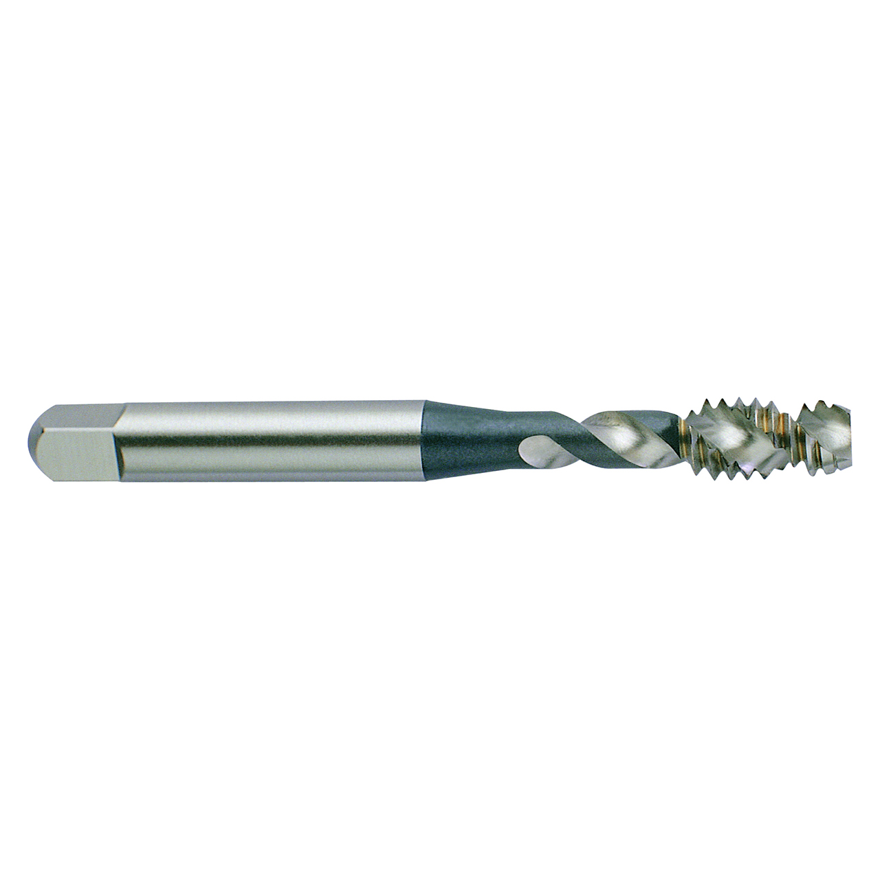 YG1 D8643 | 5/8"-11 Thread x 0.6250" Diameter x 0.4800" Shank x 3.8100" OAL 3 Flute Hardslick Coated HSSE-V3 Spiral Flute Thread Tap