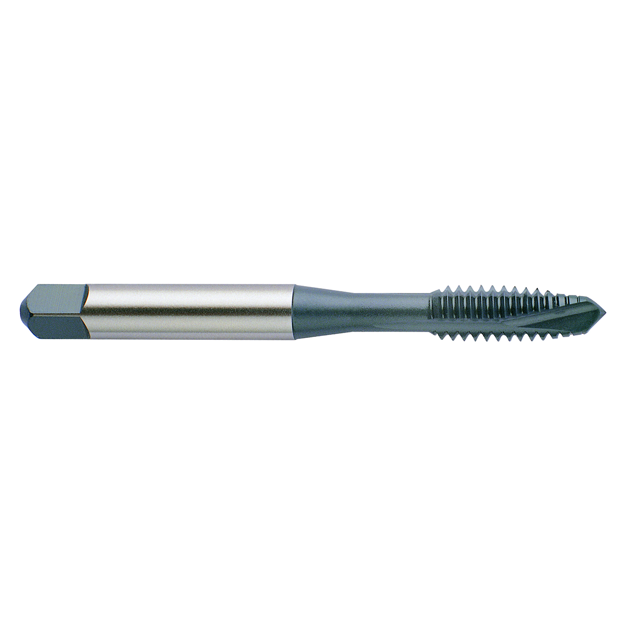 YG1 I1483 | UNC 3/8"-16 Size x 9.68mm Shank x 19.00mm Thread Length x 74.68mm OAL H3 3 Flute Bright Coated HSS-E I1 Spiral Point Plug Tap