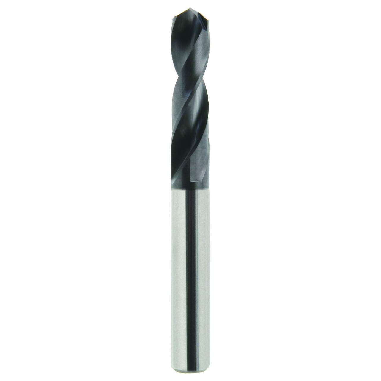 YG1 M16018 | #18 Diameter x 3/16" Shank x 1-1/16" Flute Length x 2-1/2" OAL x 135 Degree Point Angle 2 Flute TiAlN Coated Premium HSS-PM CDRA06 Stub Drill