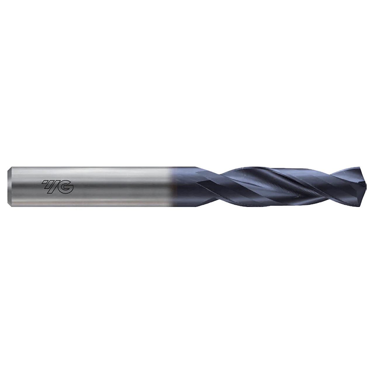 YG1 DB301057 | 5.70mm Diameter x 5.70mm Shank x 28.00mm Flute Length x 66.00mm OAL x 140 Degree Point Angle TiAIN Coated Carbide DB301 Screw Machine Length Drill Bit
