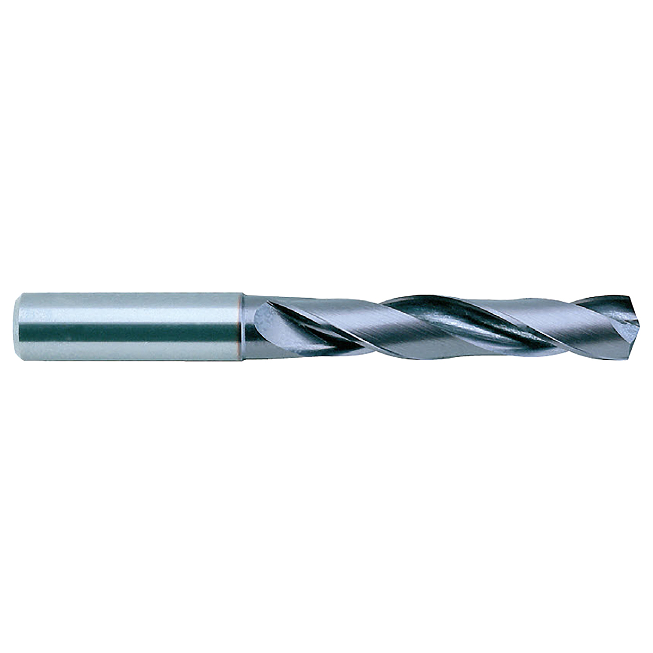 YG1 DB301013F | 13/64" Diameter x 6.00mm Shank x 28.00mm Flute Length x 66.00mm OAL x 140 Degree Point Angle TiAIN Coated Carbide DB301 Screw Machine Length Drill Bit
