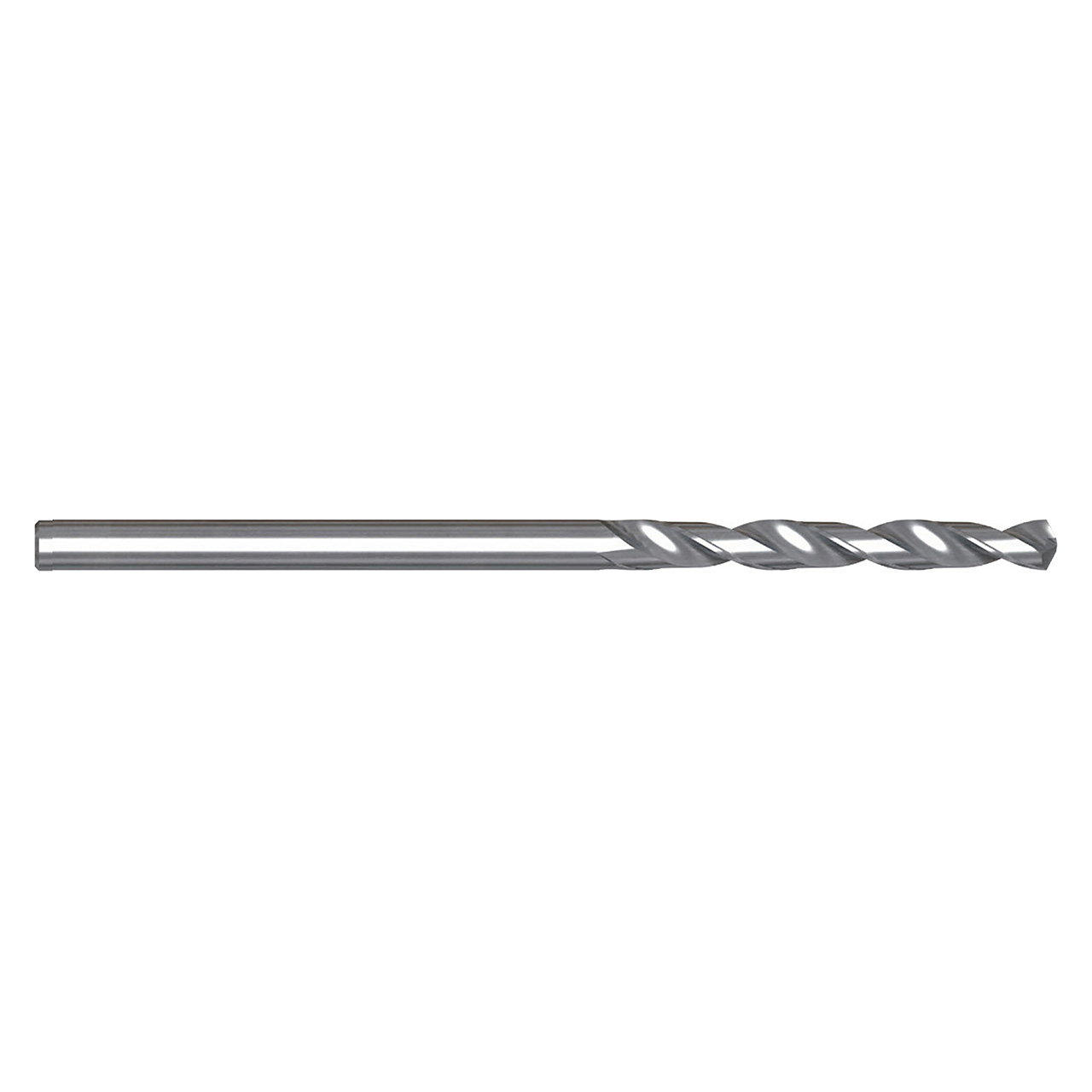 YG1 UDR5A1AB0129 | 0.1285" Diameter x 0.2362" Shank x 1.102" Flute Length x 2.5984" OAL x 125 Degree Point Angle 2 Flute Micron Grain Carbide UDR5A1AB Jobber Length Drill Bit