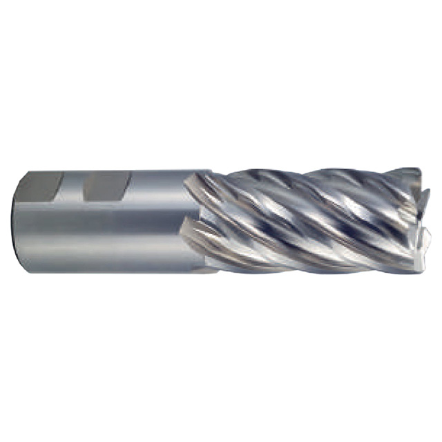 YG1 E2F64912 | 1.2500" Diameter x 1.2500" Shank x 4.0000" LOC x 6.5000" OAL 6 Flute Bright Coated HSSCo8 Corner Chamfer End Mill