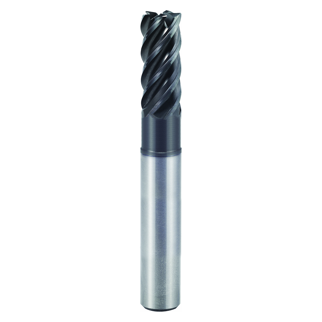 YG1 UGMH07040 | 5/8" Diameter x 5/8" Shank x 3/4" LOC x 1-5/8" LBS x 4" OAL x 43-45 Variable Helix Angle 5 Flute Y Coated Carbide UGMH07 Square End Mill