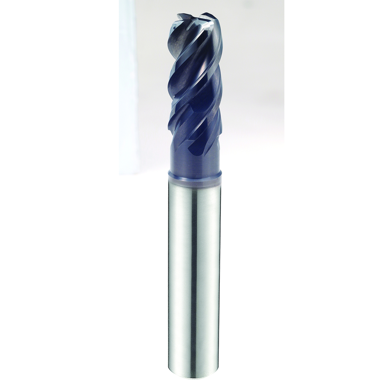 YG1 GMG41903 | 8.00mm Diameter x 8.00mm Shank x 19.00mm LOC x 63.00mm OAL x 1.50mm Radius x 43-45 Variable Helix Angle 4 Flute Y Coated Carbide GMG41 Corner Radius End Mill