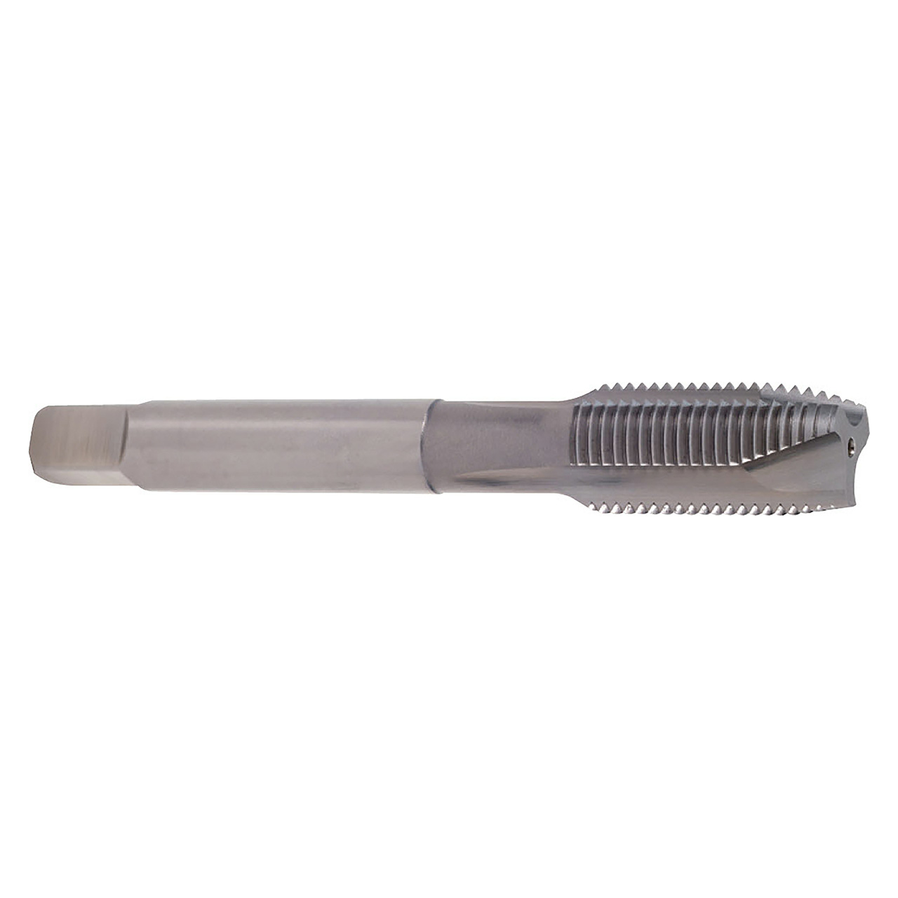 YG1 T7415283 | M M5 x 0.80mm Size x 0.591" Thread Length x 0.255" Shank x 2.500" OAL D3 Bottoming Chamfer 3 Flute Bright Coated HSS T7415 Spiral Point Tap