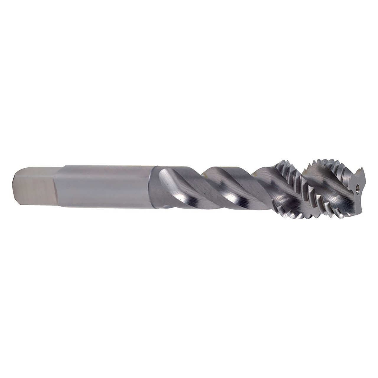 YG1 T7425243 | 5.0060" Diameter x 0.1940" Shank x 2.3800" OAL 3 Flute Bright Coated HSS Spiral Flute Tap