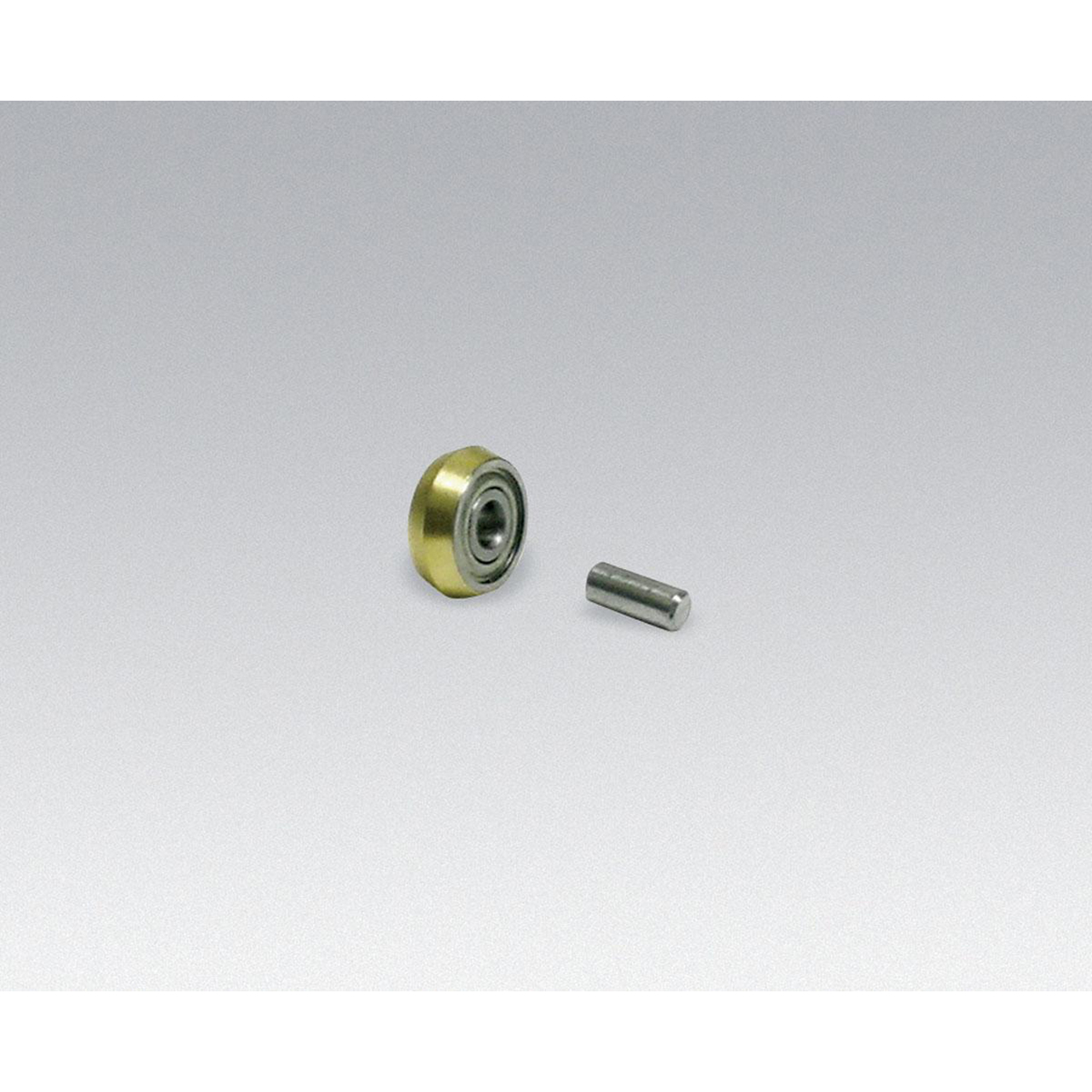 Dynabrade 11072 | 7/16" OD x 3/8" ID x 1/8" Width Crown Face Brass Contact Wheel Assembly