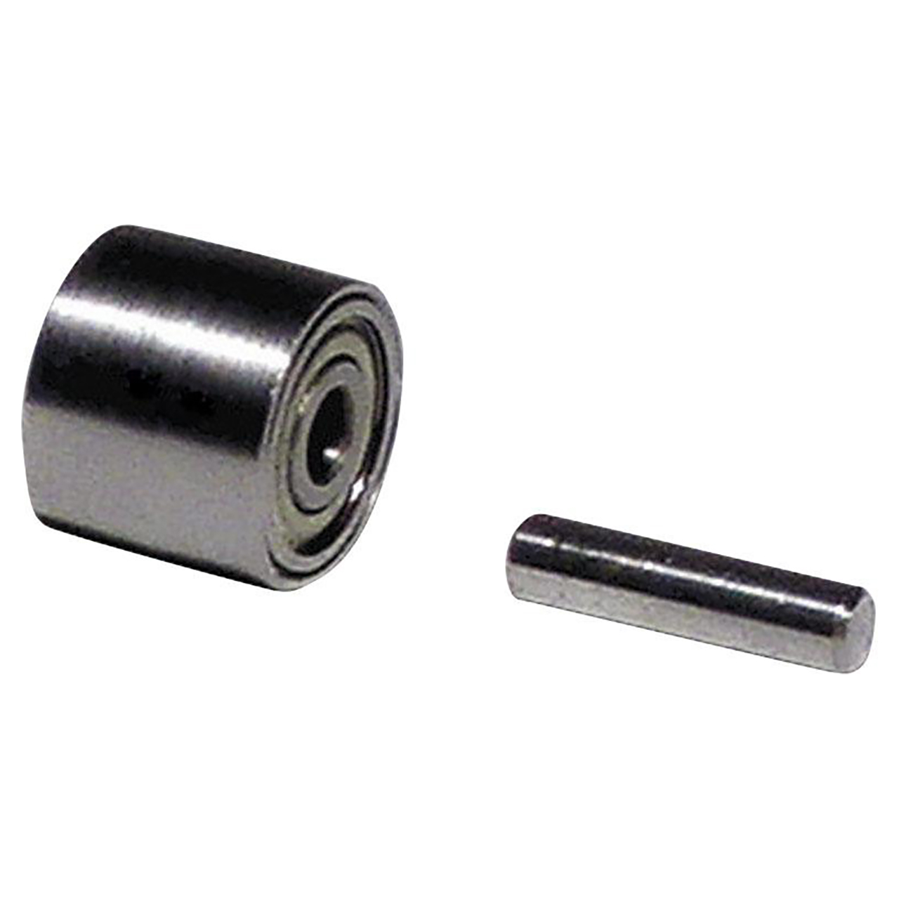 Dynabrade 11076 | 7/16" OD x 3/8" ID x 3/8" Width Crown Face Steel Contact Wheel Assembly