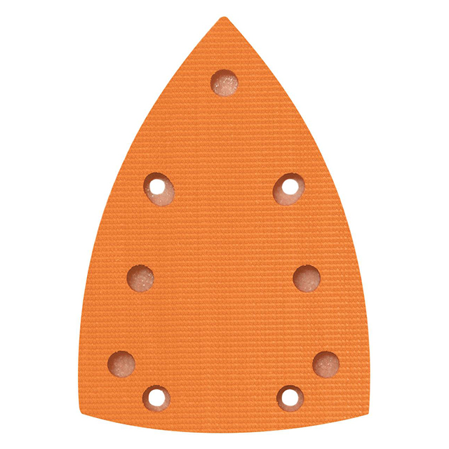 Dynabrade 56323 | 3-7/8" Width x 5-5/8" Length Short Nap Hook-Face Vacuum Disc Pad