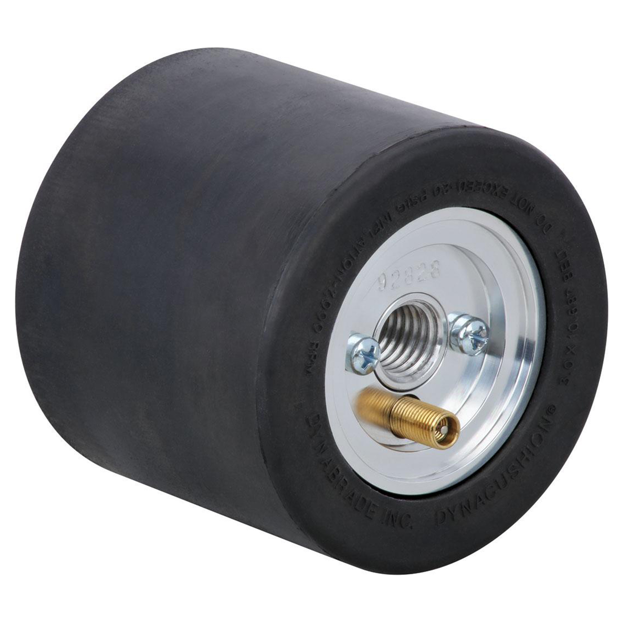 Dynabrade 92828 | 3-1/4" Diameter x 3" Width Heavy Duty Pneumatic Wheel