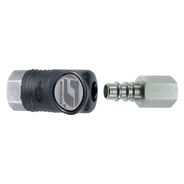 Dynabrade 94991 | 1/4" Female Thread Coupler and Plug Assembly