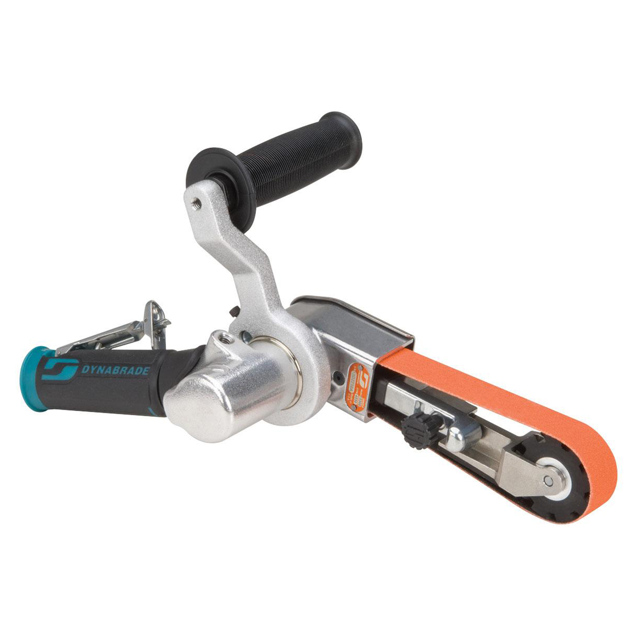 Dynabrade 15300 | 1/4" NPT Inlet Thread x 20000 RPM Front Exhaust 7 Degree Offset Abrasive Belt Tool