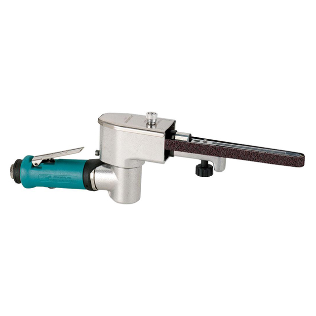 Dynabrade 40353 | 1/4" NPT Inlet Thread x 25,000 RPM Front Exhaust 7 Degree Offset Abrasive Belt Tool
