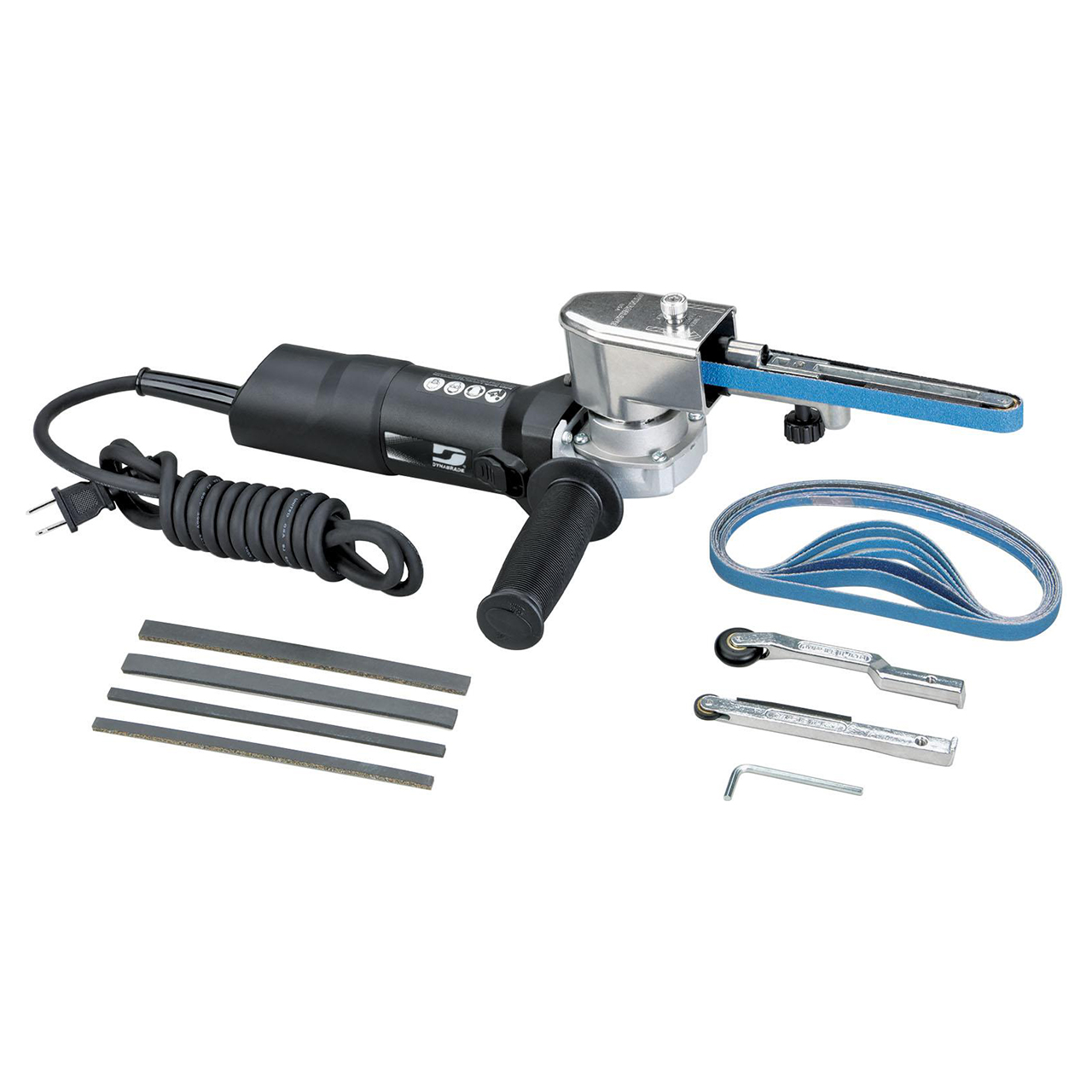 Dynabrade 40611 | 1/8"-3/4" Width x 18-34" Length x 60 Hz Frequency x 10,500 RPM Abrasive Belt Tool